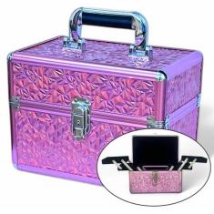 Maleta Maquiagem Profissional Vazia Media Adulto Infantil Para Manicur