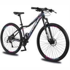 Bicicleta aro 29 KRW Alumínio 27 Velocidades Freio Hidráulico Suspensão dianteira Mountain Bike KR4-Unissex