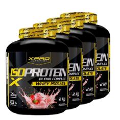 Kit 4x Whey Protein Iso Blend Complex 2Kg - XPRO-Unissex