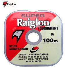 Linha Monofilamento Super Raiglon 0,330mm 25lbs/11,37kg - 100 Metros, 