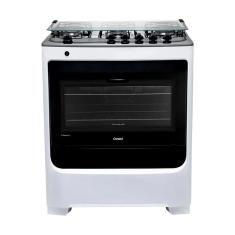 Fogão Consul 5 Bocas Com Acendimento Automático Branco CFS5NAB Bivolt