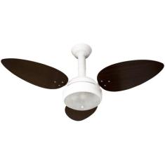Ventilador de Teto Miray Branco/Tabaco Venti Delta  - Venti-Delta, Tab
