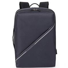 Mochila durável, mochila para laptop de viagem de negócios com porta de carregamento USB, mochila para computador de trabalho, mochila escolar para homens femininos ao ar livre