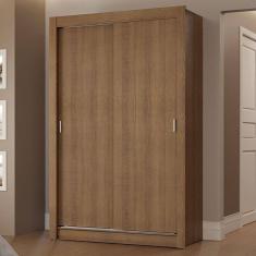 Guarda-Roupa Solteiro 2 Portas de Correr 2 Gavetas Rustic Vivare Madesa