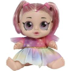 Boneca Colorida Surpresa Para Criança Presente De Aniversário Com Gara