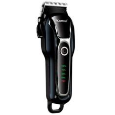 Máquina Tosa Pets Recarregável Tesoura Alicate Kemei Bivolt, KM-1991