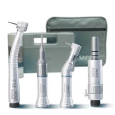 Kit Acadêmico Odontológico Saevo Prata Alta Rotação Push Button