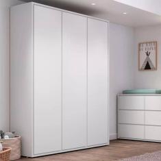 Guarda-Roupa Infantil 3 Portas Coleção Wood Divicar