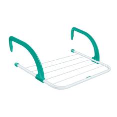 Varal Portátil Click em Aço Pintado Epóxi Branco