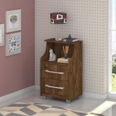 Mesa Multiuso Topázio Gavetas p/ Estudo Quarto Escritório - Sambare Mo