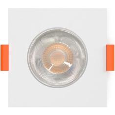 Mini Spot Led 3w 6500k Embutir Quadrado Bivolt Luminatti
