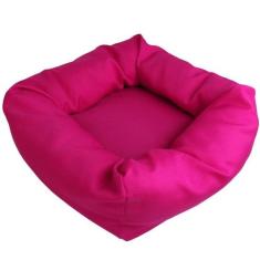 Colchonete Caminha Pet Dog Rosa Pink 42cm X 42cm - Malu Metais