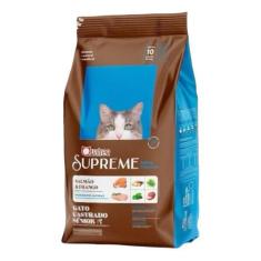 Ração Quatree Supreme Gatos Castrados Senior +7salmão 10,1kg