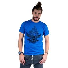 Camiseta Mister Fish Estampado Rock and Roll Masculina-Masculino