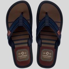 Chinelo Masculino de Dedo Cartago Essencial Maiorca 11326-Masculino