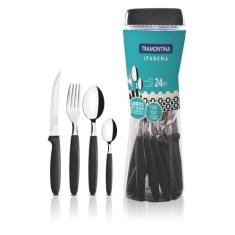 Faqueiro Tramontina Ipanema com Lâminas em Aço Inox e Cabos de Polipro