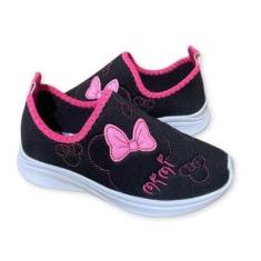 Tênis Infantil Mimi Menina Escolar Confortável Estiloso Volta as Aulas Lançamento-Feminino