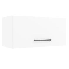 Armário Aéreo de Cozinha Madesa Agata 70 cm 1 Porta Basculante - Branco