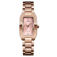 Romacci Relógio feminino de quartzo pulseira de aço inoxidável mostrador de diamante pulseira feminina elegante relógios de senhora pulseira de tempo preciso 3ATM à prova d'água