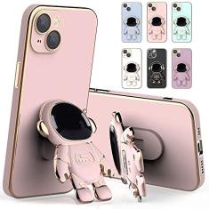 Tarieson Capa com revestimento 6D com suporte oculto astronauta para iPhone 11 Pro Max
