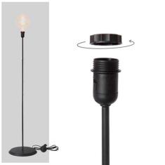 Abajur Coluna Básico 1,2m - Preto  - Trybo