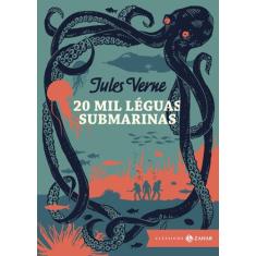 Livro - 20 mil léguas submarinas: edição bolso de luxo