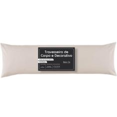 Travesseiro Body Pillow Aconchego Inteligente 40x135cm Branco
