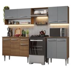 Armário de Cozinha Compacta 229cm Emilly Madesa 15