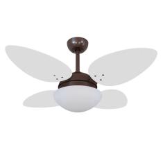 Ventilador De Teto Volare Café Vd42 Pétalo 4 Pás 110V