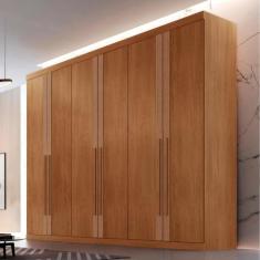 Guarda Roupa Casal San Miguel 6 Portas 6 Gavetas Rufato, Imbuia