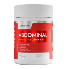 Abdominal Laranja Moro Cafeína 60 Cápsulas Nutrilibrium, 60 Cápsulas