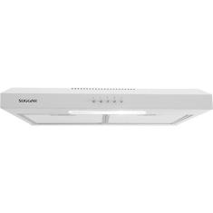 Depurador e Exaustor de Parede Suggar DPS162BR Slim 60cm 3 Velocidades Alumínio Branco 220V