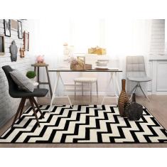 Tapete Black  White 04/88  Linhas 2,00x2,50m São Carlos