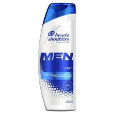 Shampoo Head & Shoulders Men 3em1 Cuidados com a Raiz 400ml