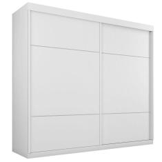 Roupeiro Asteca Duas Portas De Correr Branco