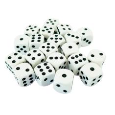 Kit de Dados 6 Lados 16mm Jogos de Tabuleiro Bingo Eventos 10/20 Unida