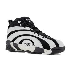Reebok Shaqnosis Work Safety masculino, Preto e branco, 8.5 Wide