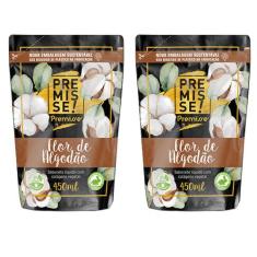Kit c/2 Sabonete Líq.Premisse Flor de Algodao Refil 450ML