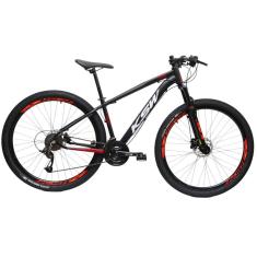 Bicicleta Aluminio Aro 29 Ksw 27 Vel Freio Disco Hidráulica-Unissex