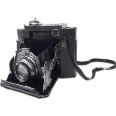 Cofre Camera Fotografica Vintage Retro De Ferro Fundido 16cm (Cj-020)