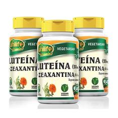 Kit 3 Luteína e Zeaxantina Unilife 60 Cápsulas