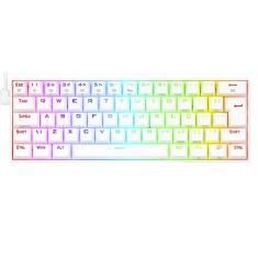 Teclado Mecânico Gamer Redragon Draconic Branco Rgb
