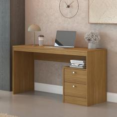 Escrivaninha Mesa com Gaveteiro 2 Gavetas MDF Funzionale Belmax, Freij