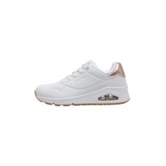 Skechers Tênis feminino Uno-Shimmer Away, Branco, 38