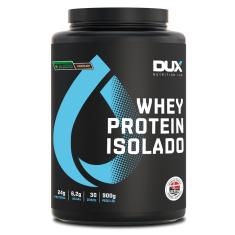 Whey Protein Isolado All Natural DUX Nutrition Chocolate 900g Chocolate - All Natural 