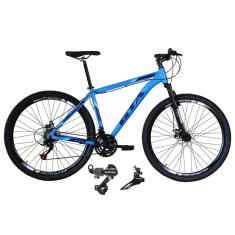 Bicicleta Aro 29 Gta Start Alumínio 21v Câmbios Shimano Freio a Disco Suspensão Dianteira-Unissex