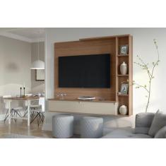 Painel para TV Sublime Canelato/Off White - Patrimar Móveis