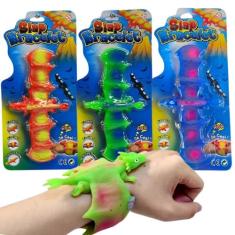 Pulseira Bracelete Slap Infantil Dinossauro Sortidos - Castela - CASTE