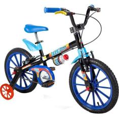 Bicicleta Infantil Nathor Tech Boys Aro 16, 16", Colorido