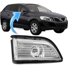 Pisca Seta Retrovisor Volvo Xc60 De 2009 À 2013 - Ld Direito